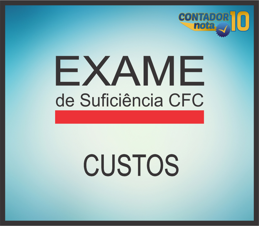Custos para fazer o Exame do CFC
